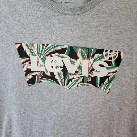 Levi's Graphic Tropical Logo Tee - XL - Picture 2 of 7